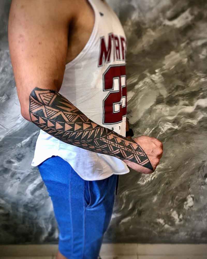 Maori Hand Tattoo 3