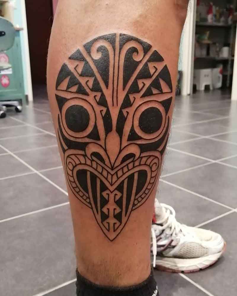 Maori Mask Tattoo 1