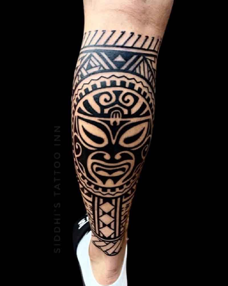 Maori Na Perna Bones Tattoo Preco 2