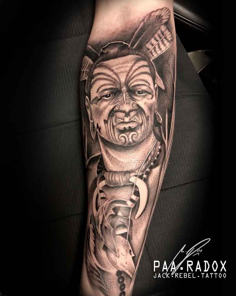 Maori Warrior Tattoo 1