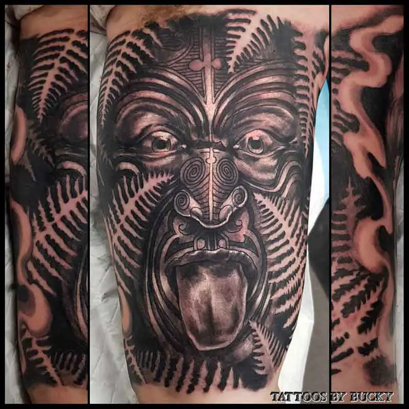 Maori Warrior Tattoo 2