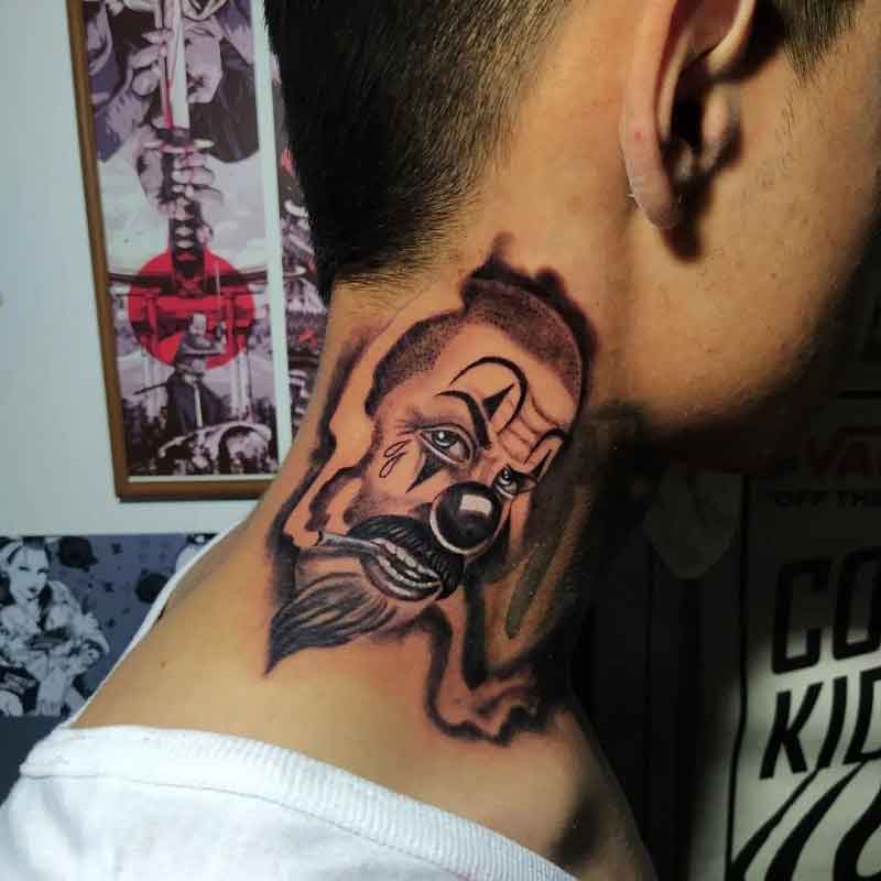 Mexican Clown Tattoo 2