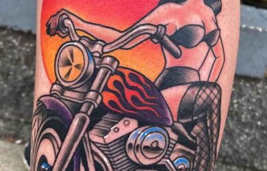 motorcycle tattoos