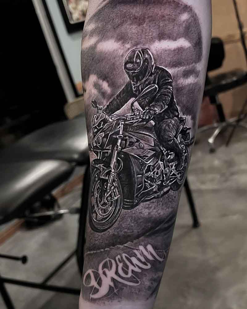 Motorcycle Tattoo Designs 2