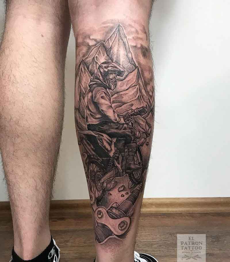Motorcycle Travel Tattoo 1