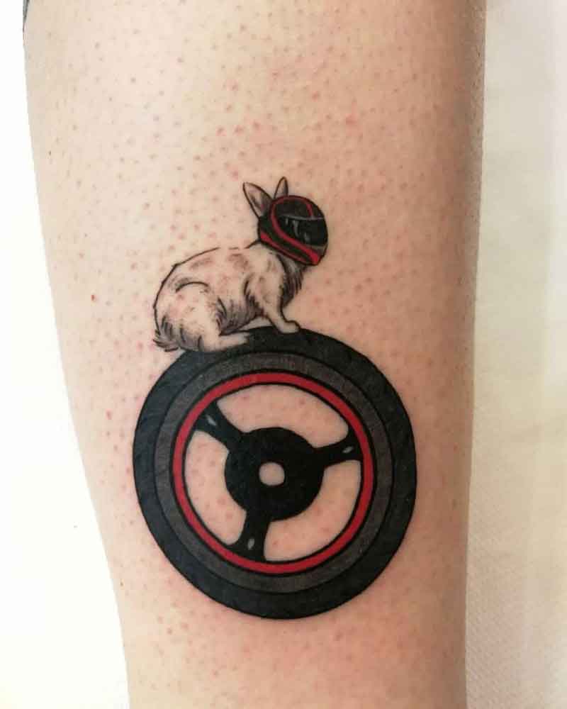 Motorcycle Wheel Tattoo 1