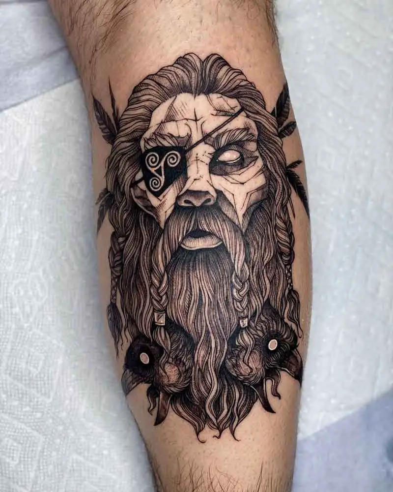 Odin Viking Tattoo 3