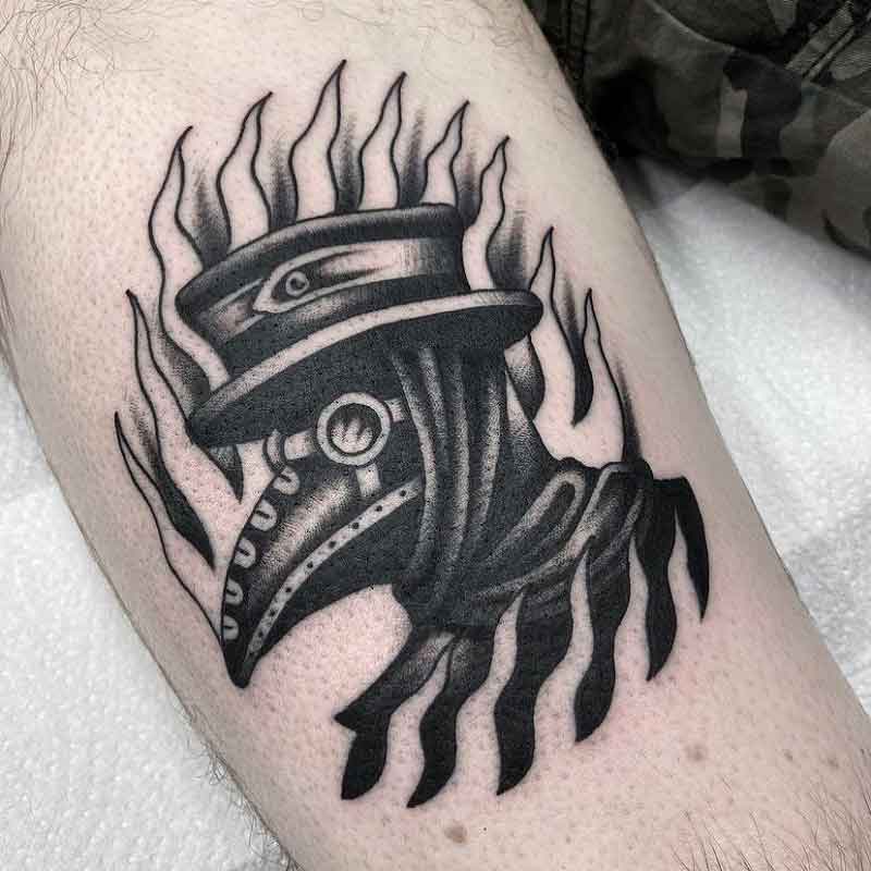 Plague Doctor Tattoo Design 3