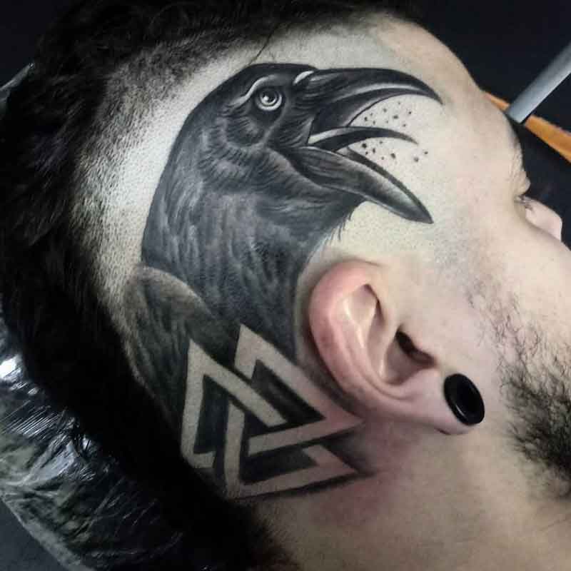 Raven Viking Tattoo 3