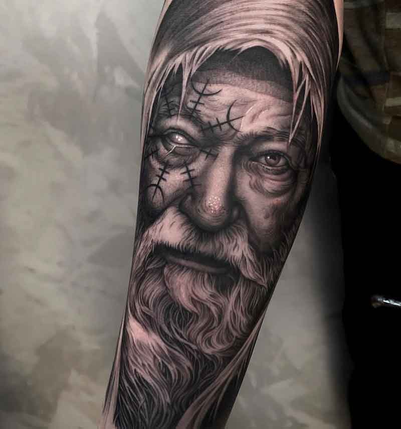 Realism Viking Tattoo 2