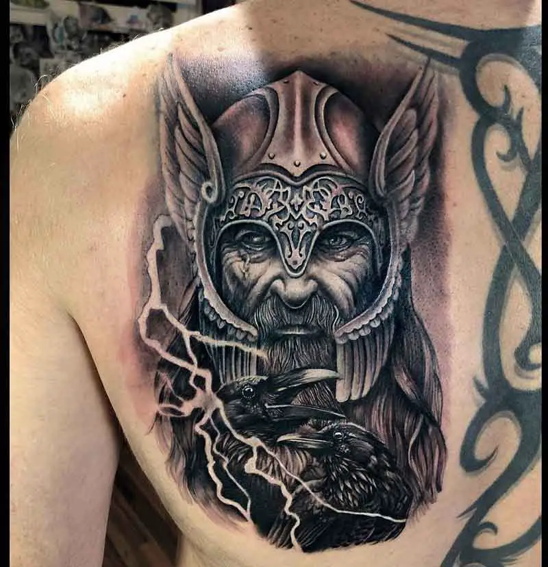 Realism Viking Tattoo 3