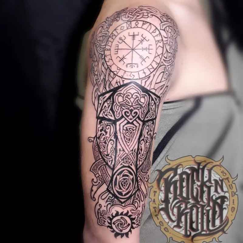 Shoulder Viking Tattoo 1