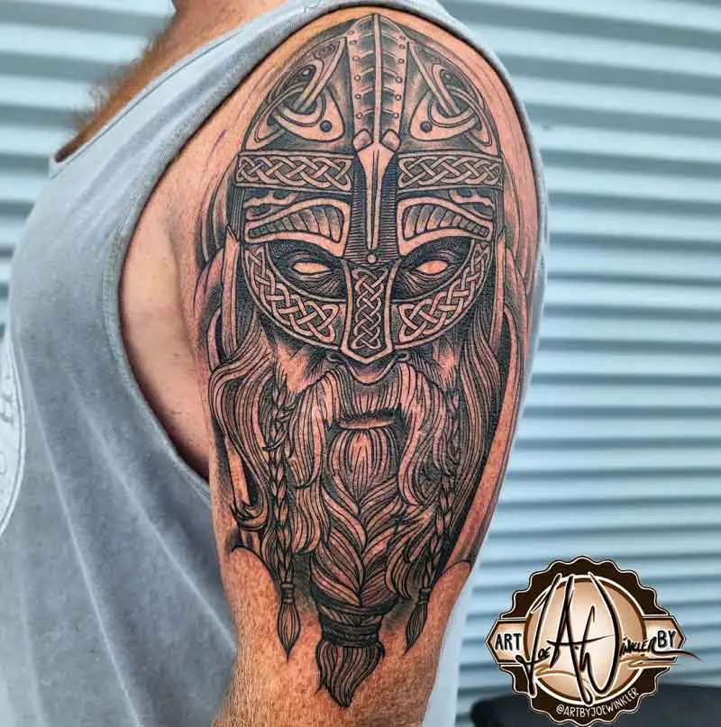 Shoulder Viking Tattoo 3