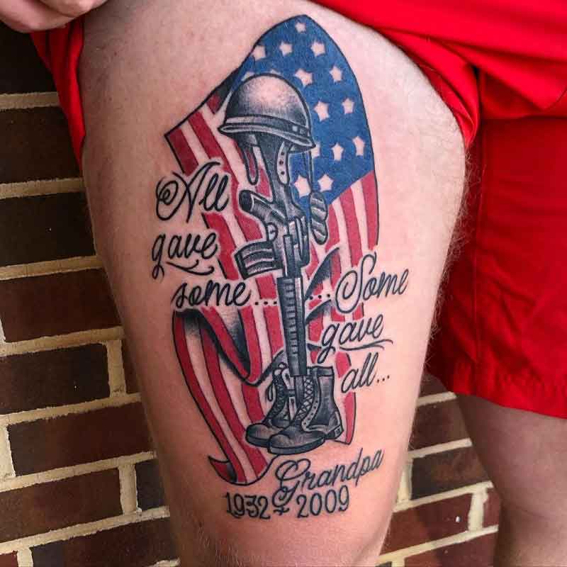 Soldiers Cross Tattoo 1