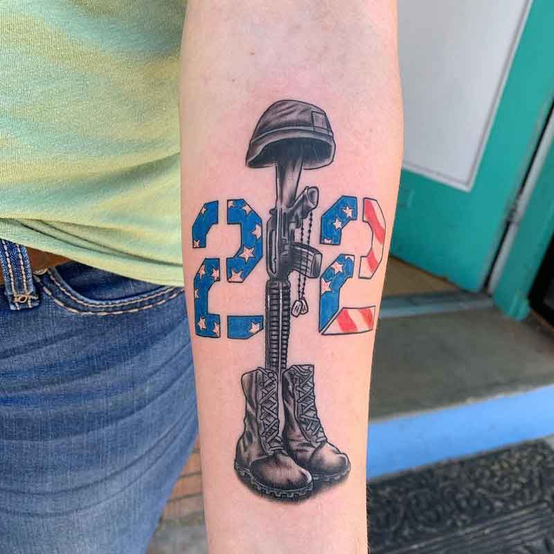 Soldiers Cross Tattoo 3
