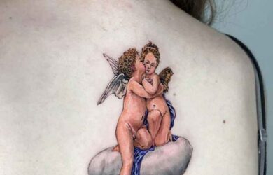 Cupid tattoos