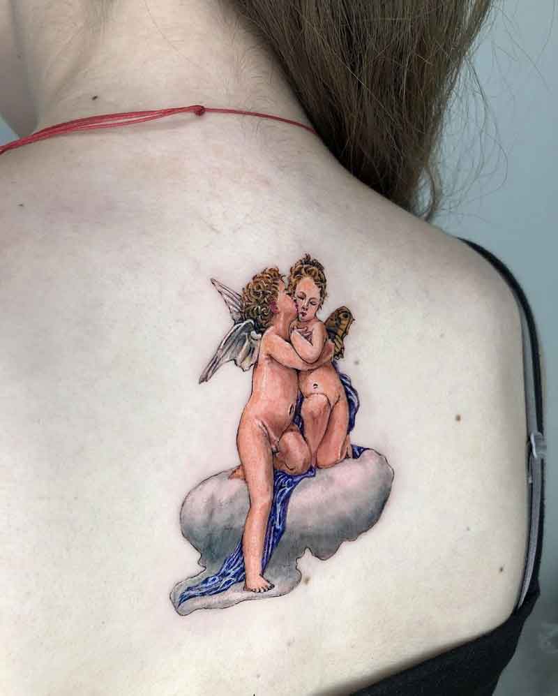 Solid Cupid Tattoo 1