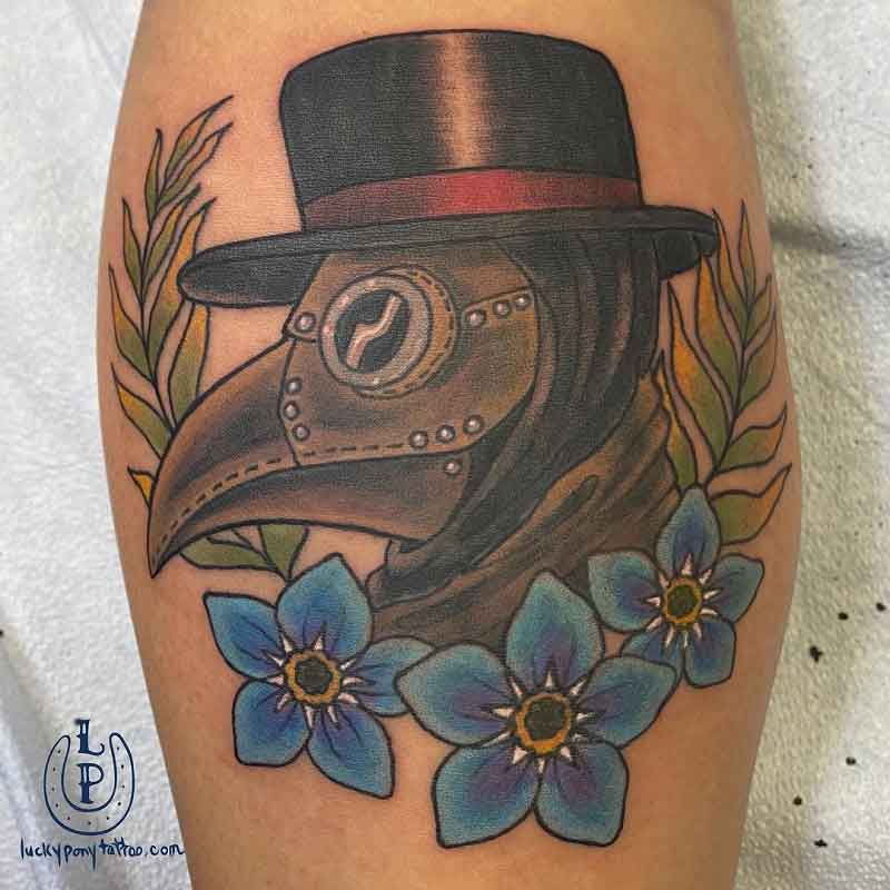 Steampunk Plague Doctor Tattoo 1