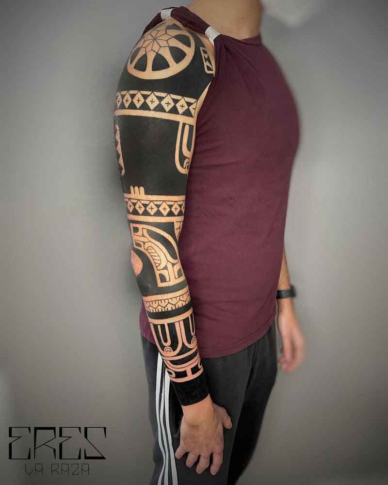 Tattoo Brazo Maori 2