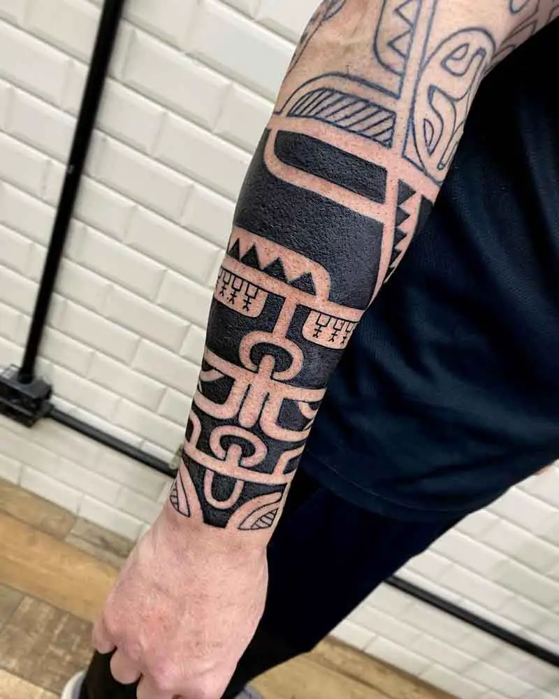 Tattoo Maori Antebrazo 2