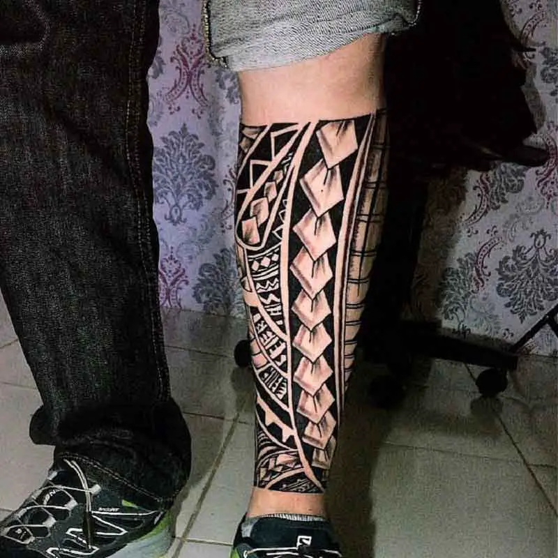 Tattoo Maori Perna 2
