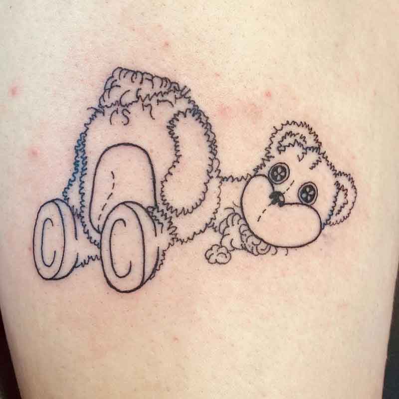Teddy Bear Tattoo 3