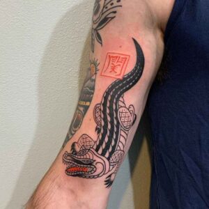 90 Alligator Tattoo Ideas for Men and Women! – Tattoos Design Idea