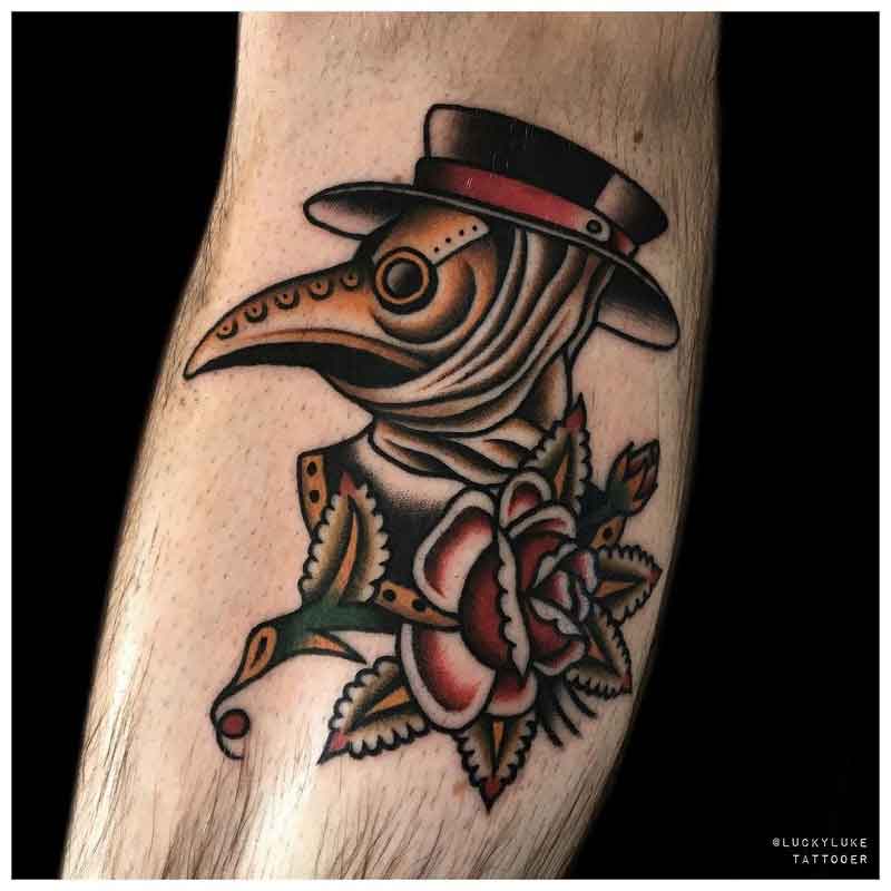Traditional Plague Doctor Tattoo 2