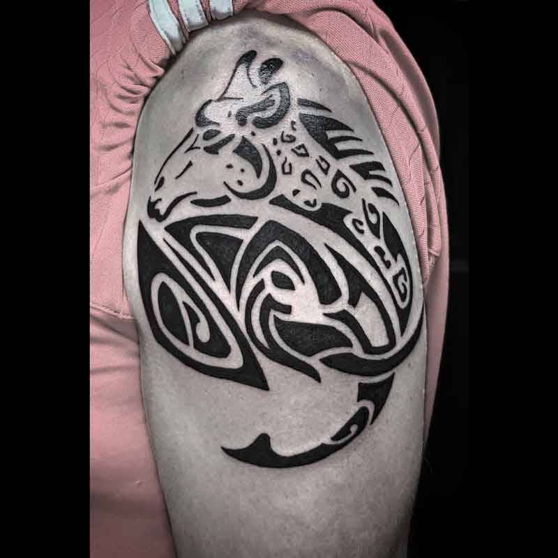 Tribal Elephant Tattoo 2