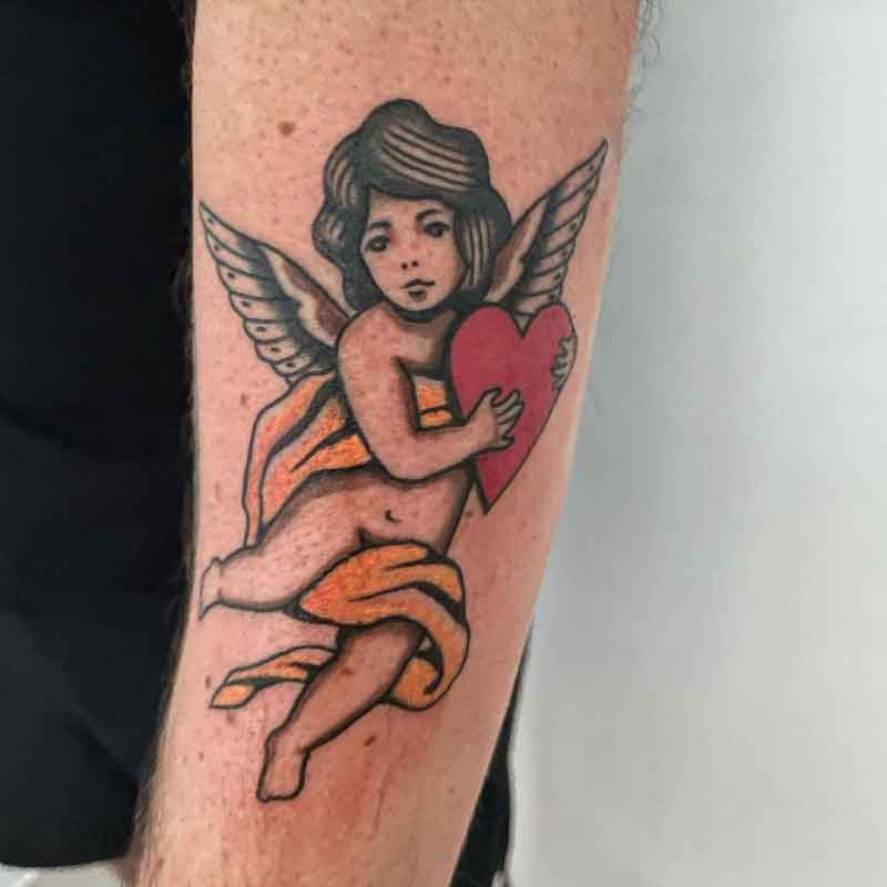 Valentines Day Cupid Tattoo 3