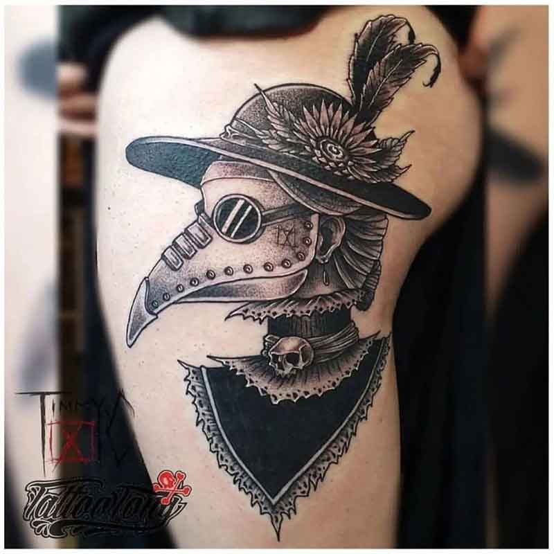 Victorian Plague Doctor Tattoo 2