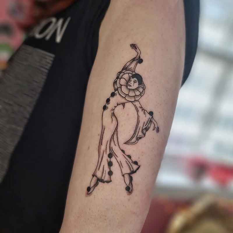 Vintage Clown Tattoo 3