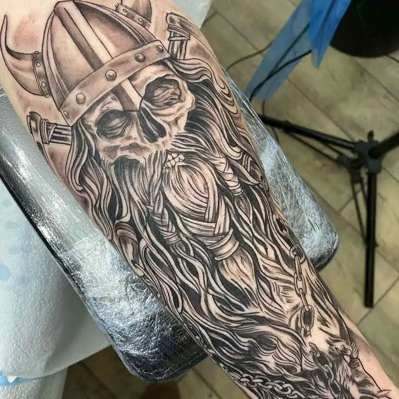 Warrior Viking Tattoo 2