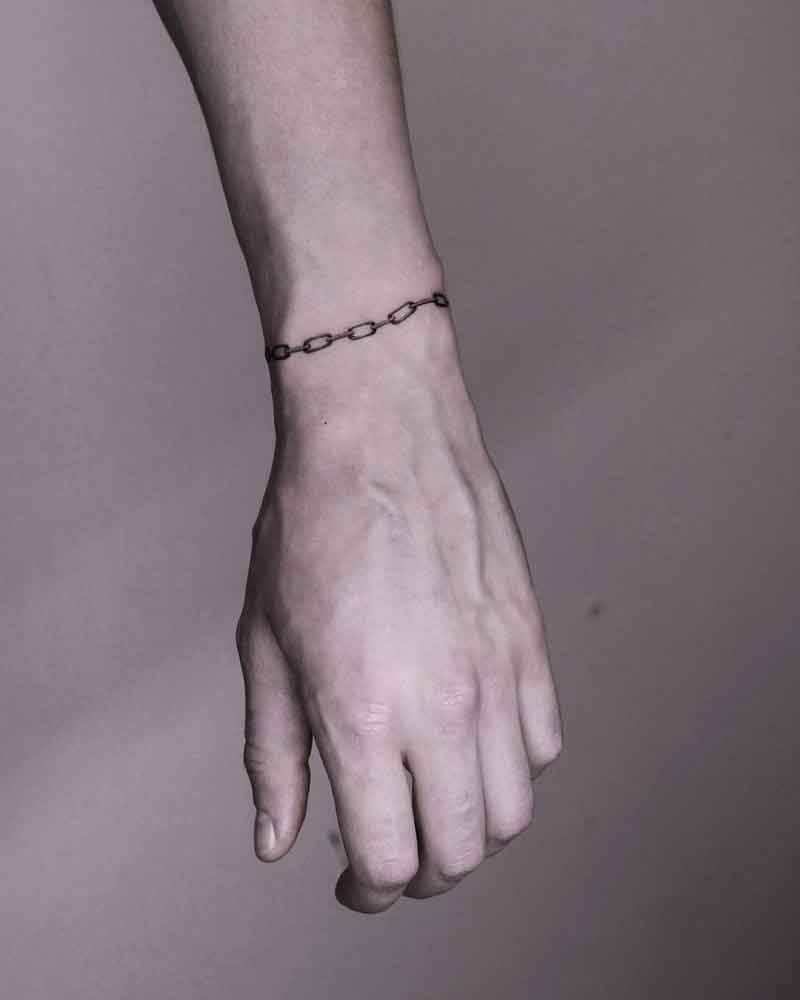 Wrist Chain Tattoo 3