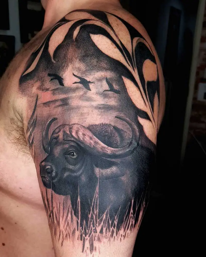 african-buffalo-tattoo--4