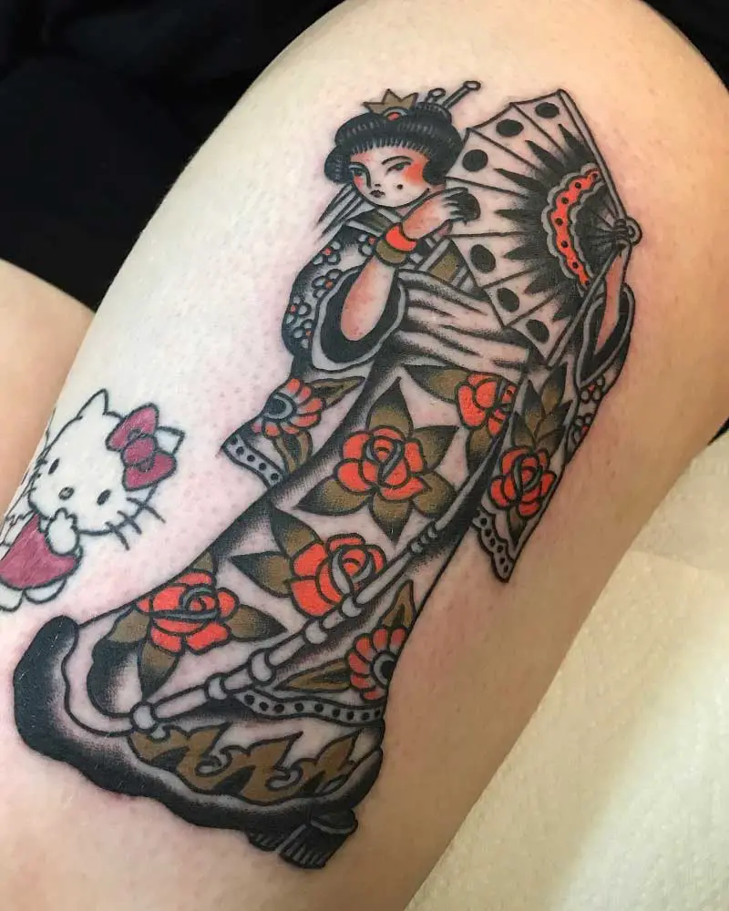 american-traditional-geisha-tattoo-2