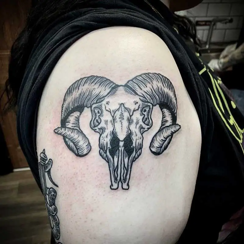 angry-ram-tattoo-1