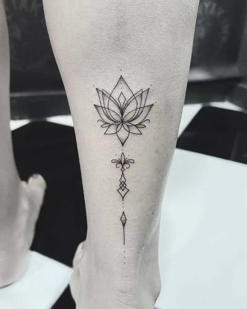 ankle-lotus-tattoo-1