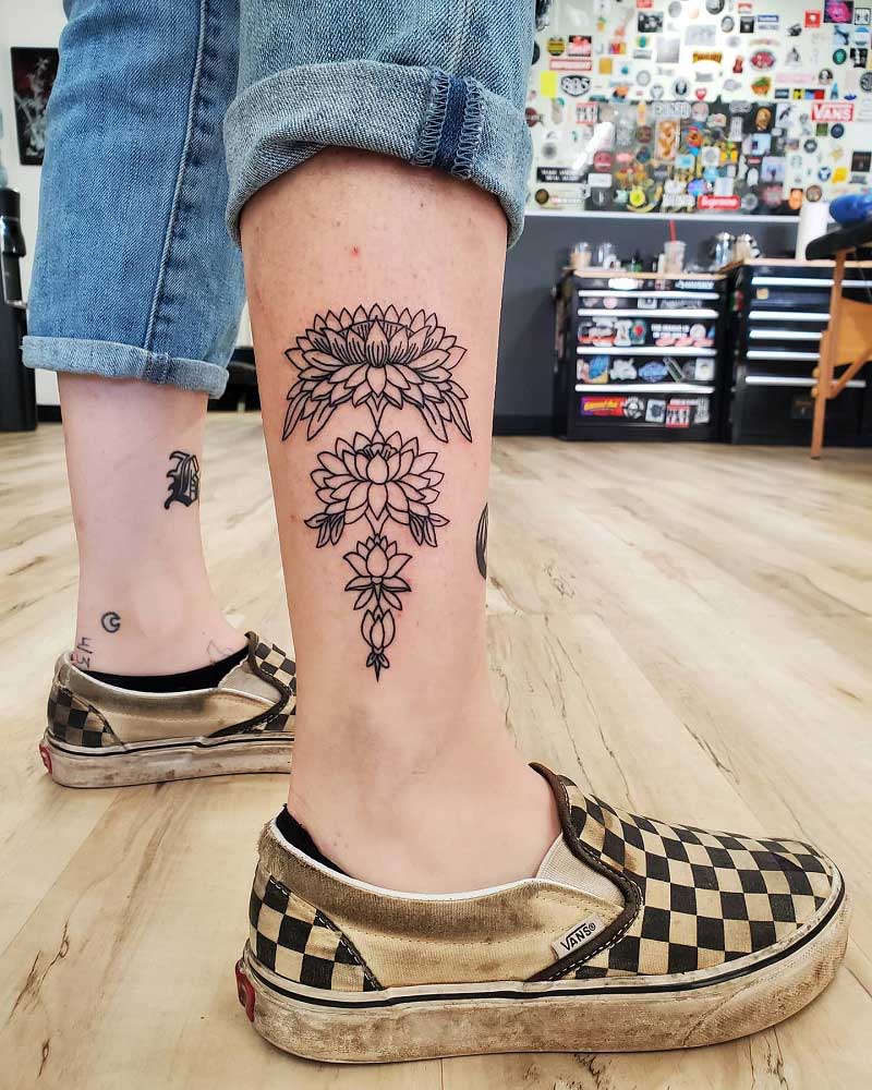 ankle-lotus-tattoo-2