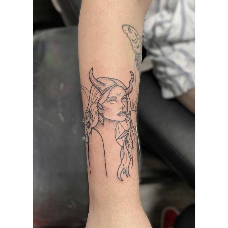 aphrodite-taurus-tattoo-1