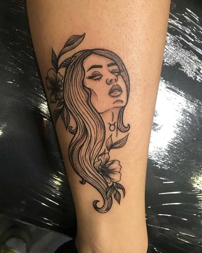 aphrodite-taurus-tattoo-3