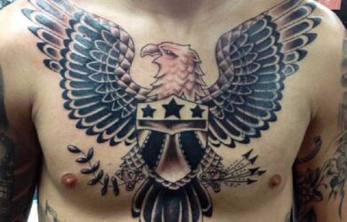 bald eagle tattoo