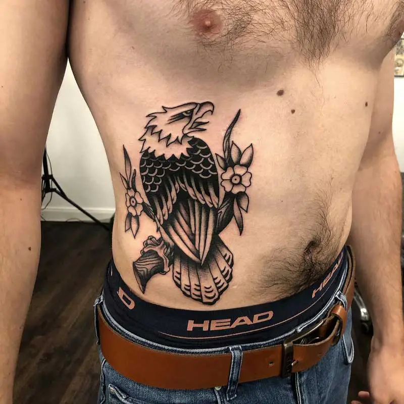 bald-eagle-perched-tattoo-2
