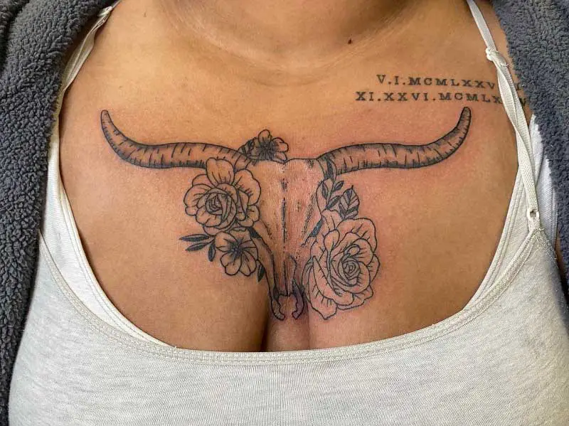 bull-skull-chest-tattoo-2