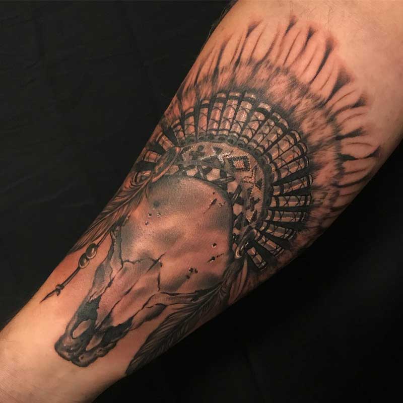 bull-skull-headdress-tattoo-3