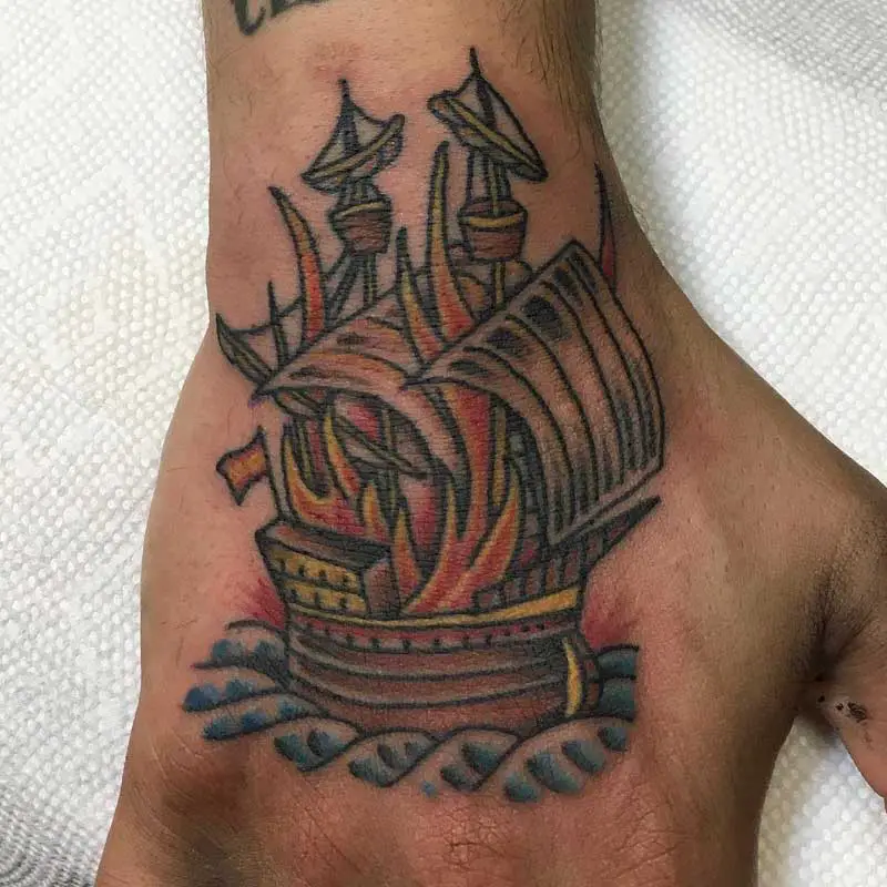 تويتر  House of Ink NZ على تويتر Burning pirate ship sleevetattoo  pirateship pirates tattoo tattoos tat ink inked tattooed art design  instaar httptco5IbiuDxwI0