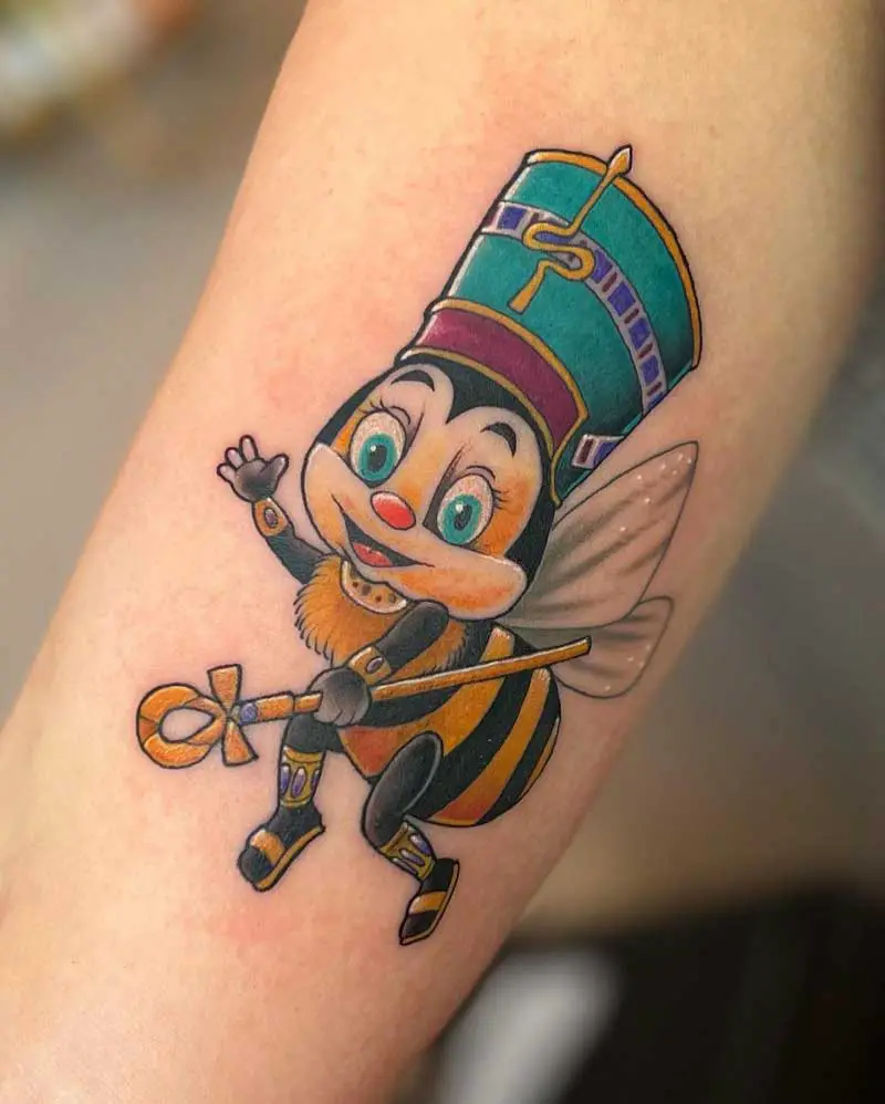 cartoon-honey-bee-tattoo-1