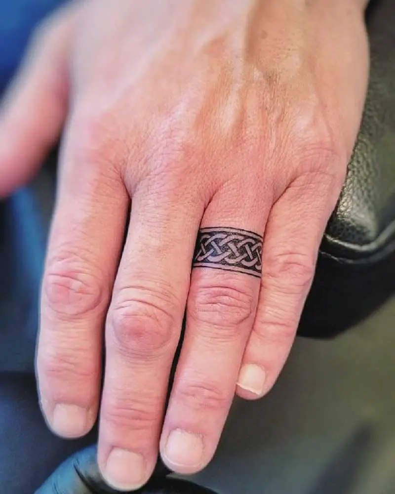 Celtic Wedding Ring Tattoos 1 