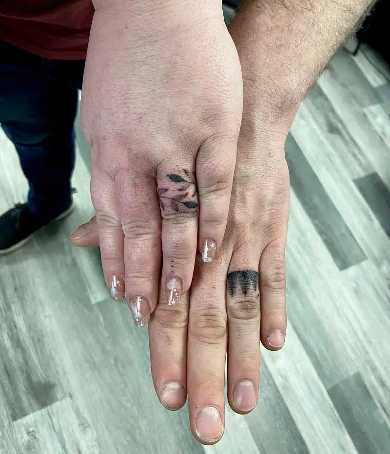 33 Ring Tattoos Youll Love for Eternity