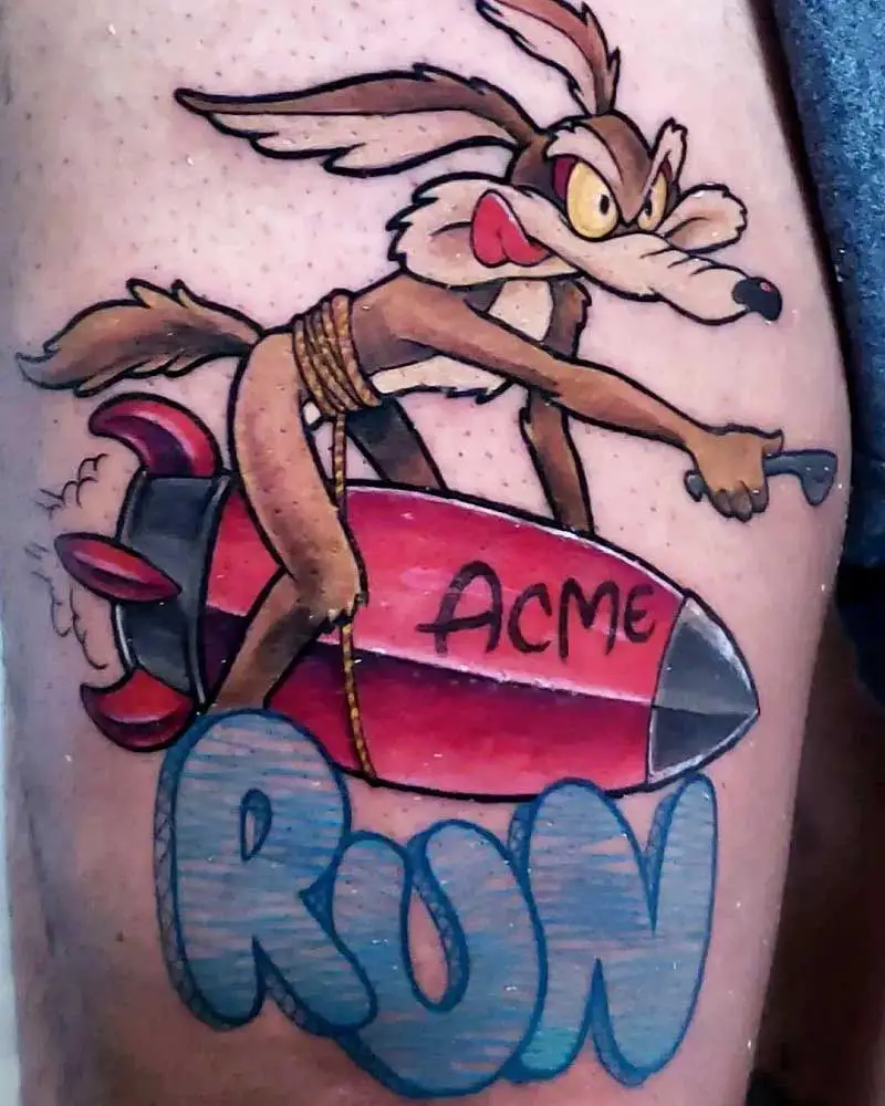 coyote-cartoon-tattoo--3